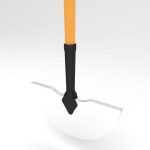 Garden hoe 3d model