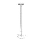 Garden hoe 3d model