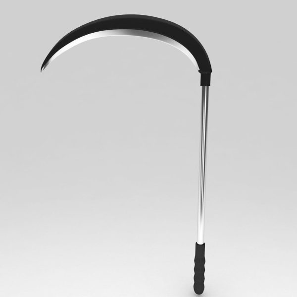Garden scythe tool 3d model