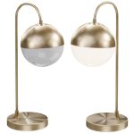 Gareth Metal Arched Lamp