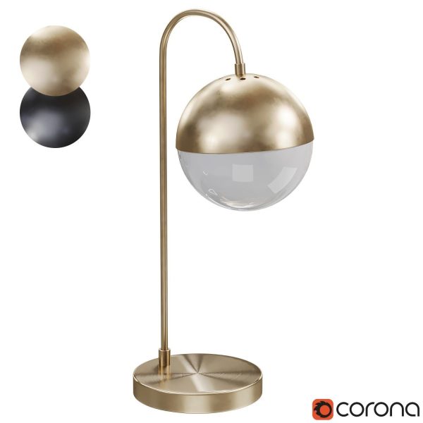 Gareth Metal Arched Lamp