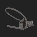 Gas mask helmet scifi futuristic respirator plastic