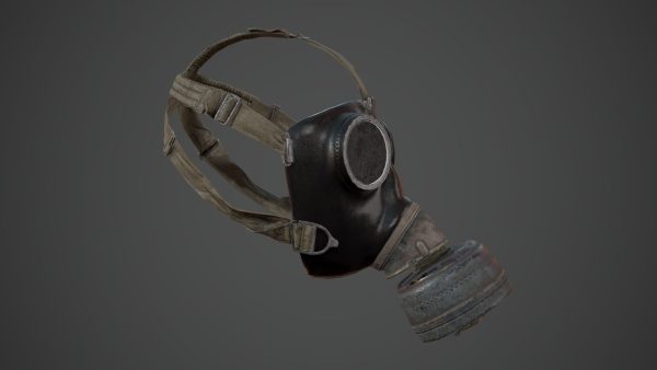 Gas Mask PBR GameReady
