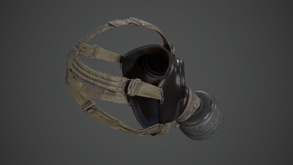 Gas Mask PBR GameReady