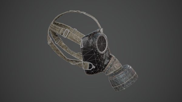 Gas Mask PBR GameReady