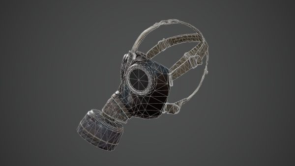 Gas Mask PBR GameReady