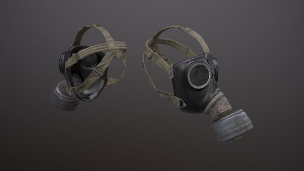 Gas Mask PBR GameReady