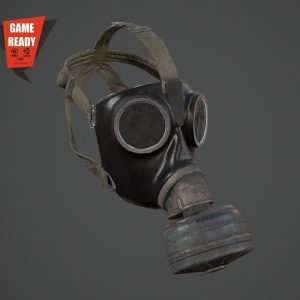 Gas Mask PBR GameReady