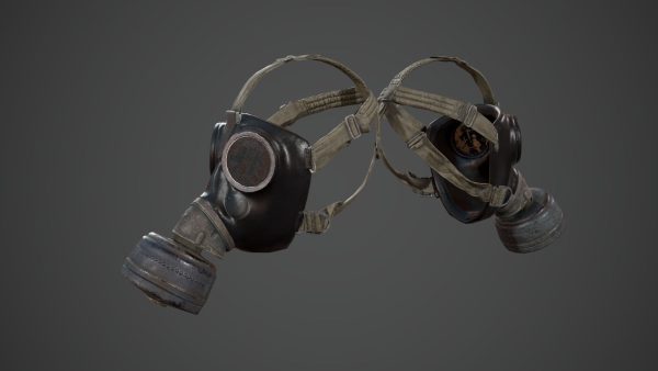 Gas Mask PBR GameReady