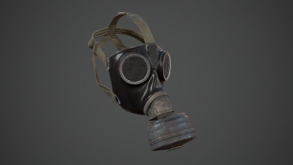Gas Mask PBR GameReady