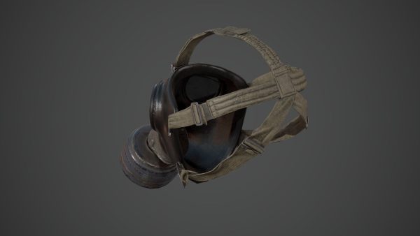 Gas Mask PBR GameReady