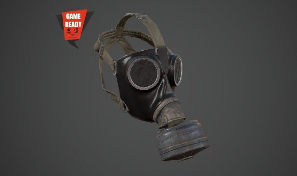 Gas Mask PBR GameReady