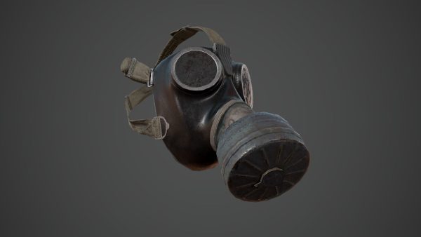 Gas Mask PBR GameReady