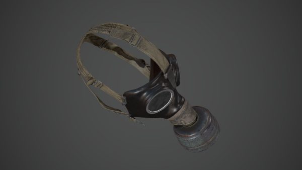 Gas Mask PBR GameReady