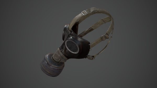 Gas Mask PBR GameReady