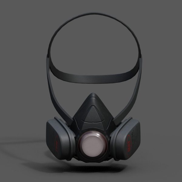 Gas mask protection futuristic technology armor