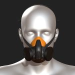 Gas mask protection respirator military combat