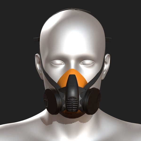 Gas mask protection respirator military combat