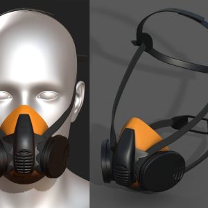 Gas mask protection respirator military combat