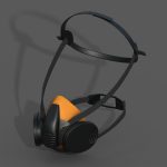Gas mask protection respirator military combat