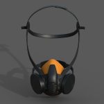 Gas mask protection respirator military combat