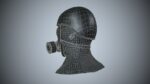 Gas Mask with hat PBR Game Ready