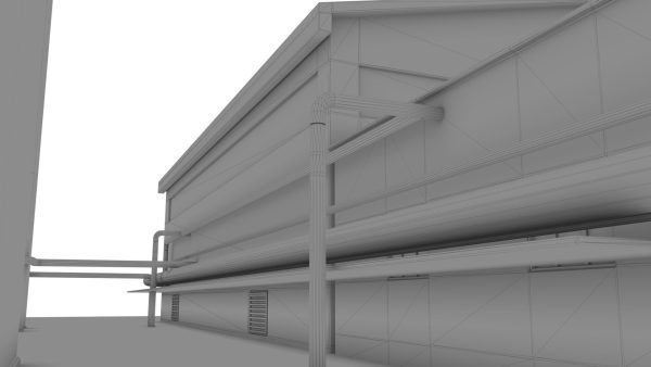 Gas production plant