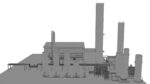 Gas production plant