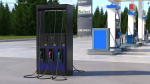 Gas Pump Black