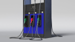 Gas Pump Black