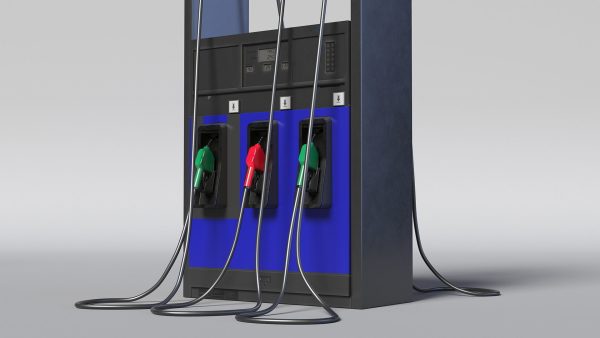 Gas Pump Black