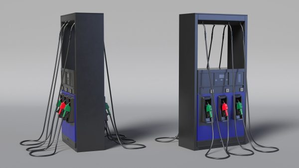 Gas Pump Black