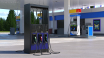 Gas Pump Black