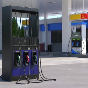 Gas Pump Black