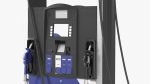 Gas Pump Blue