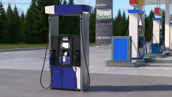 Gas Pump Blue