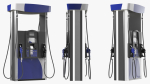 Gas Pump Blue