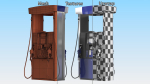 Gas Pump Blue