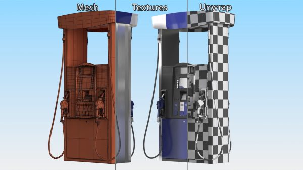 Gas Pump Blue