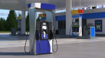 Gas Pump Blue