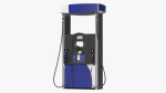 Gas Pump Blue