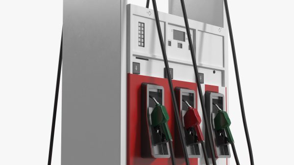 Gas Pump Red