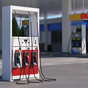 Gas Pump Red