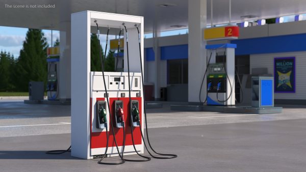 Gas Pump Red