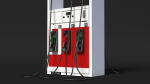 Gas Pump Red