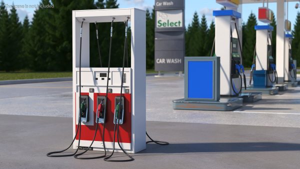 Gas Pump Red