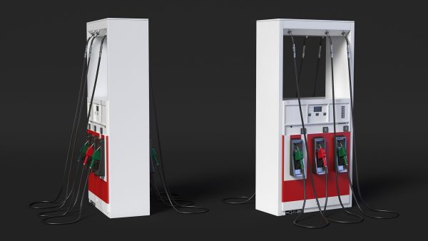 Gas Pump Red