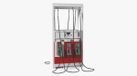 Gas Pump Red