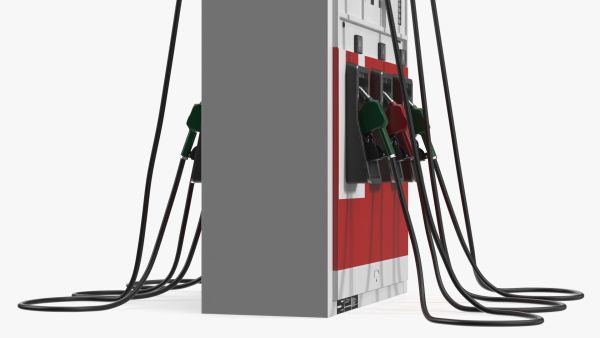 Gas Pump Red