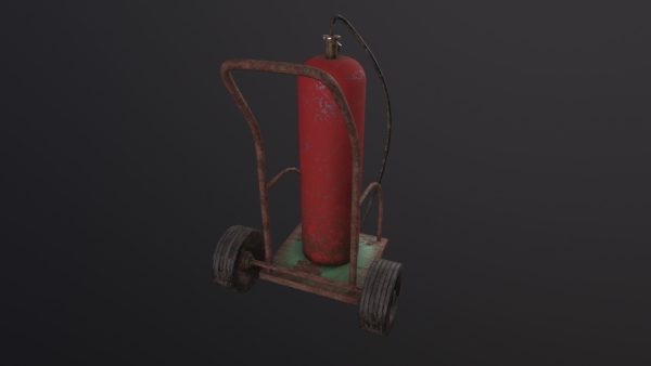 Gas Tank 3D Model